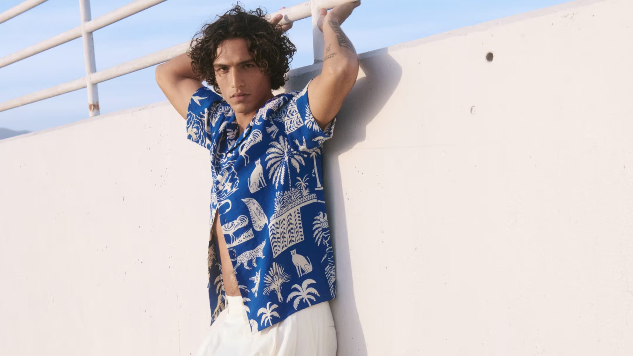 Riviera Print Shirt